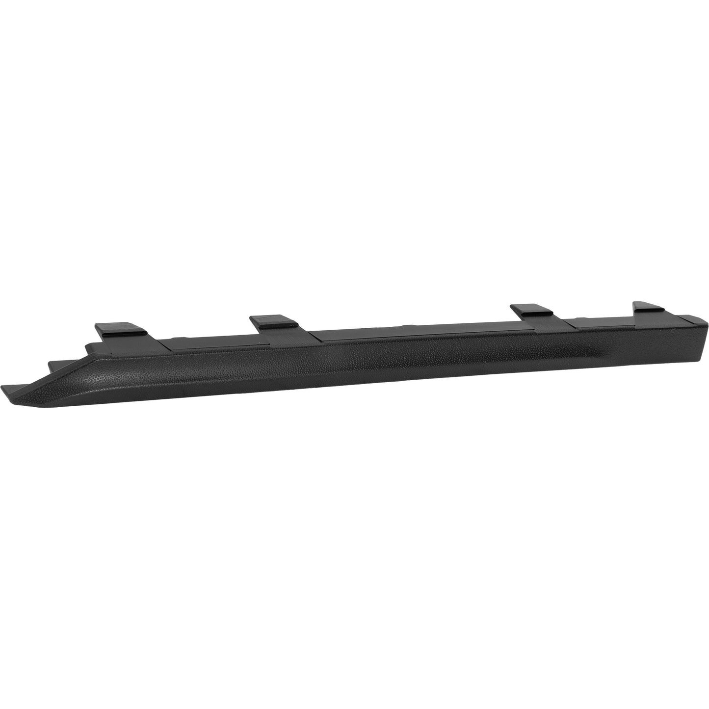 Rear, Driver Side Bumper Trim, Textured Black