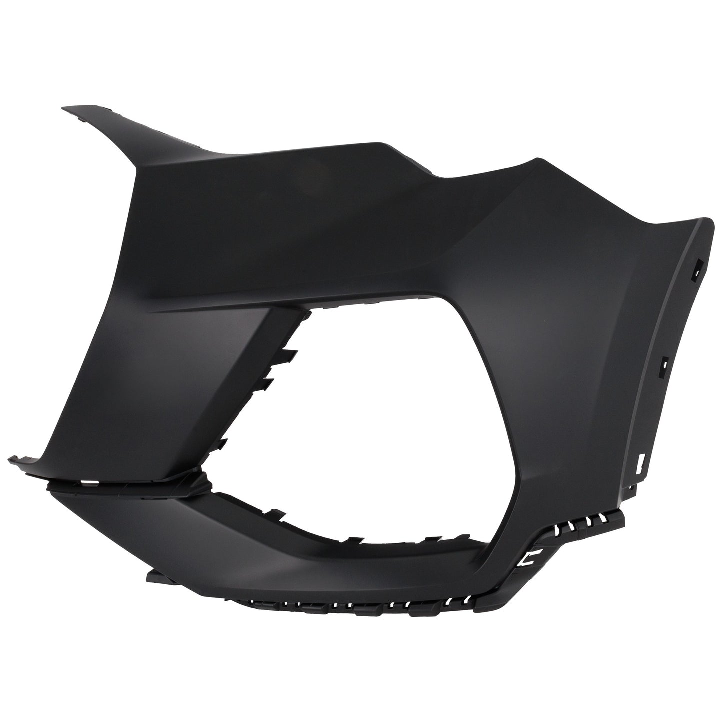 Front, Driver Side Bumper End, Primed Plastic