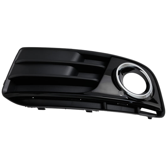 Front, Driver Side Fog Light Trim, Black