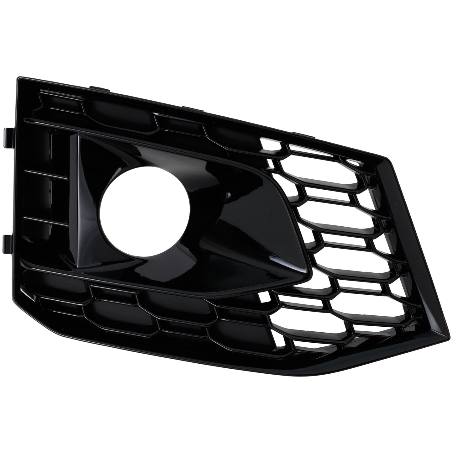 Front, Passenger Side Fog Light Trim, Black