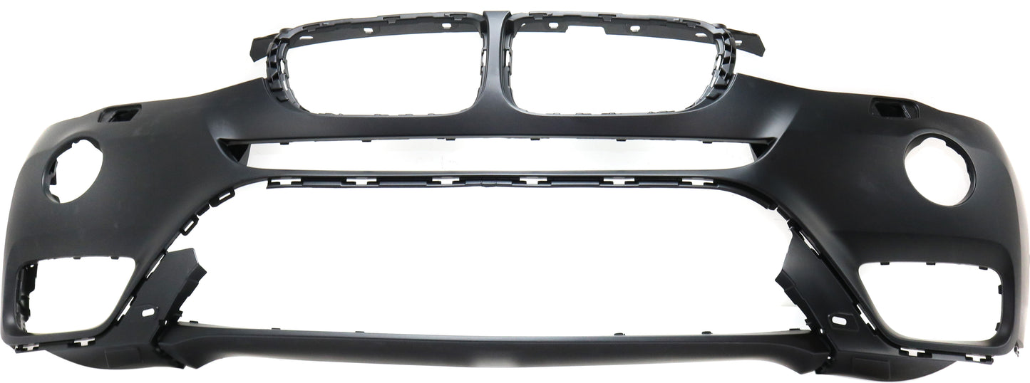 Front Primed Bumper Cover, Without Fog Light Cover