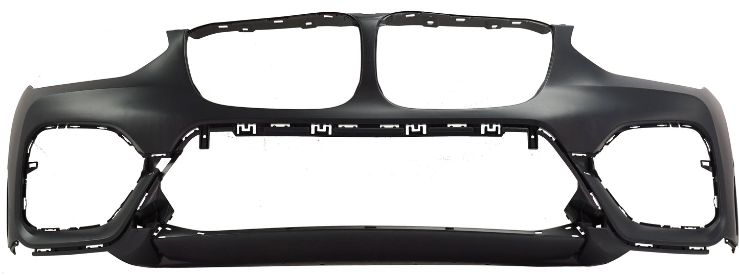 Front Primed Bumper Cover, Without Parking Assistant Plus