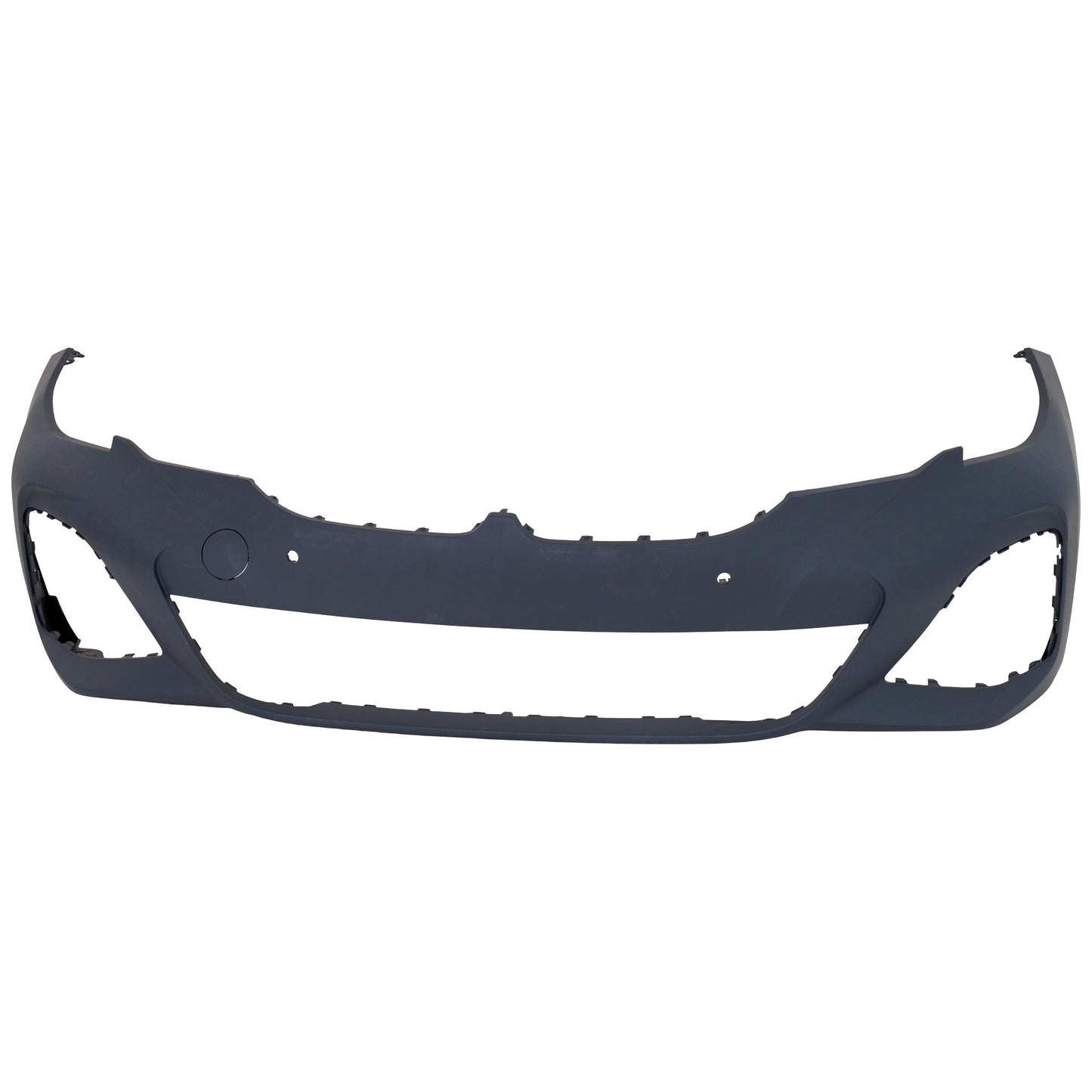 Front Primed Bumper Cover, Base Model, With Parktronic Holes