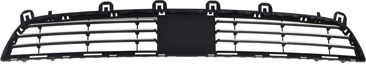 Решетка радиатора переднего, центрального, нижнего бампера, грунтованная