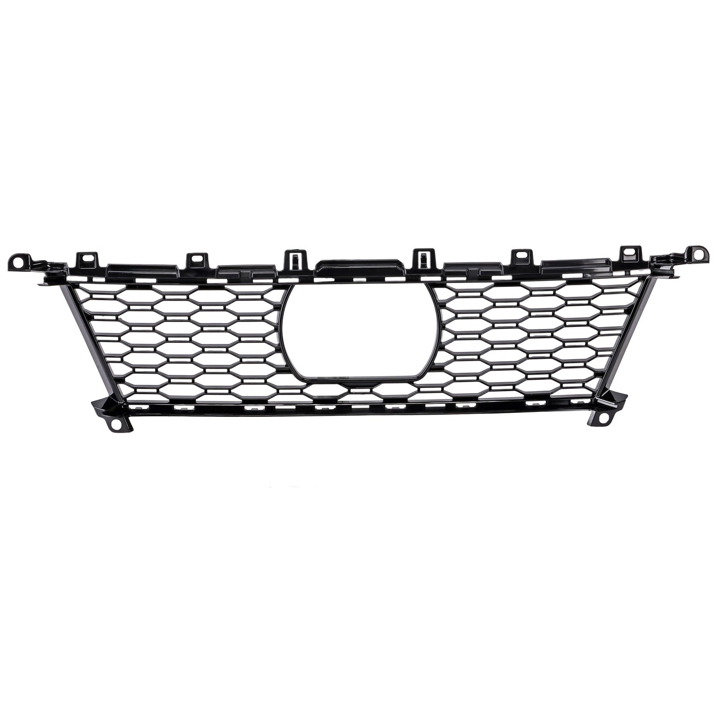 Решетка радиатора переднего центрального бампера, черная, сертифицирована CAPA