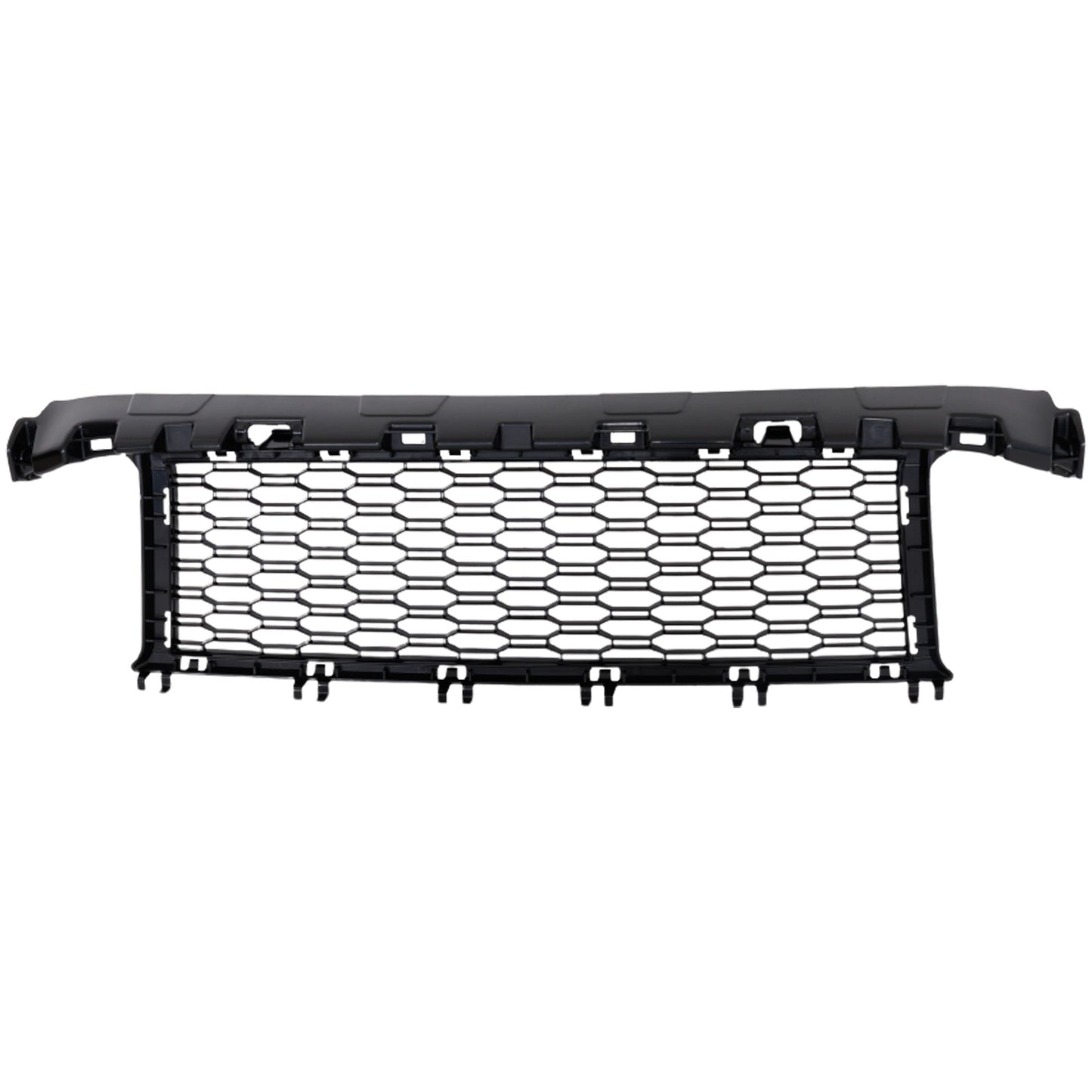 Решетка радиатора переднего центрального бампера, черная
