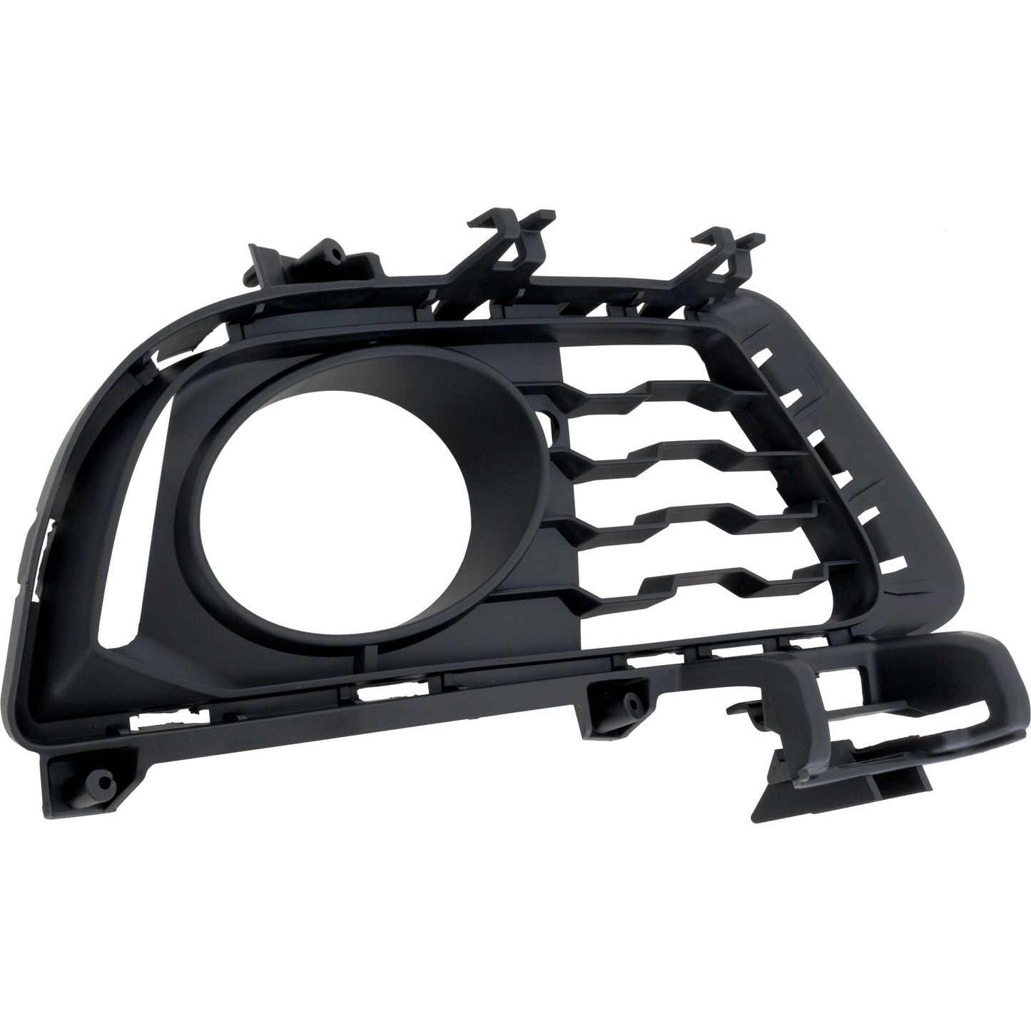 Front, Passenger Side Bumper Grille, Black, Base Model