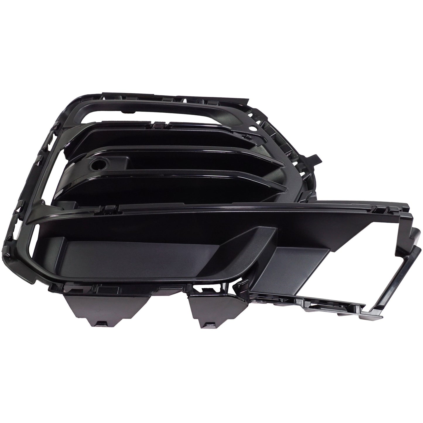 Front, Passenger Side Bumper Grille, Black
