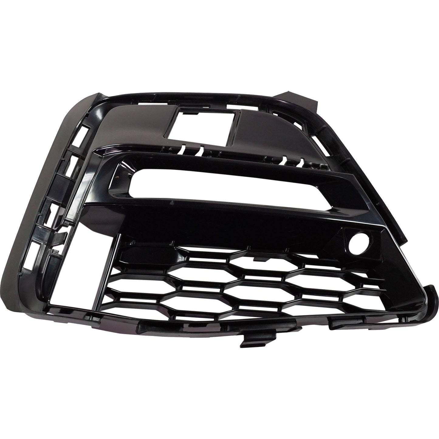 Front, Passenger Side Bumper Grille, Black, Base Model, 4 Cyl., 2.0L Engine, CAPA CERTIFIED