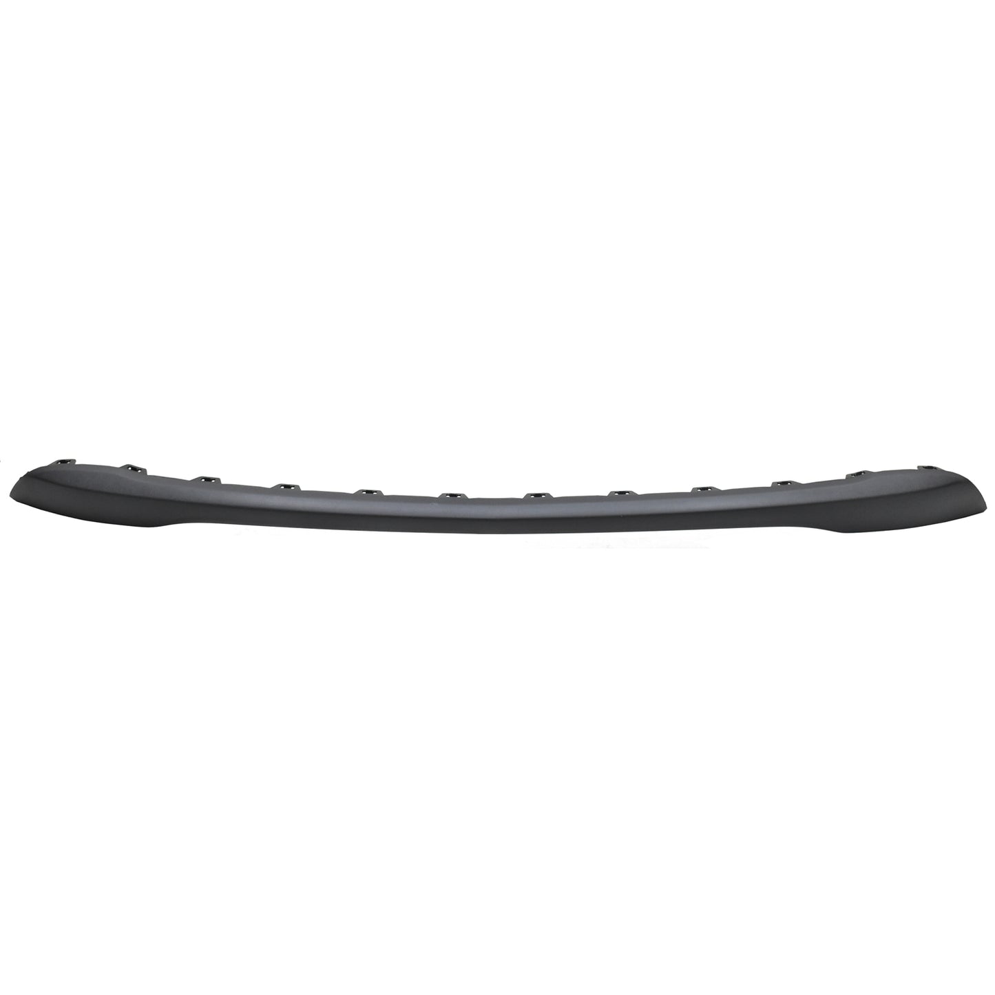 Front, Center Bumper Trim, Textured Black