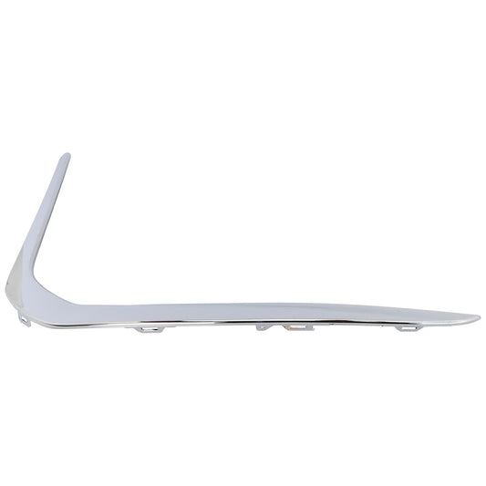 Front, Passenger Side, Lower Bumper Trim, Chrome, Base Model