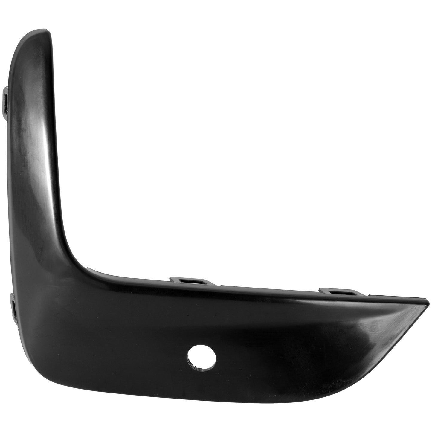 Driver Side Grille Trim, Upper, Black