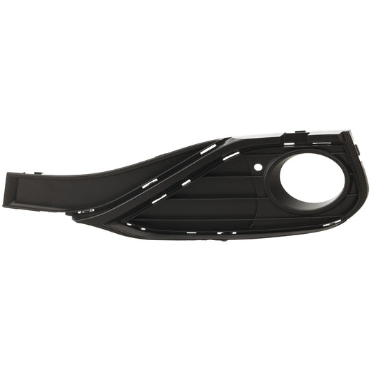 Front, Driver Side Fog Light Trim, Textured Black
