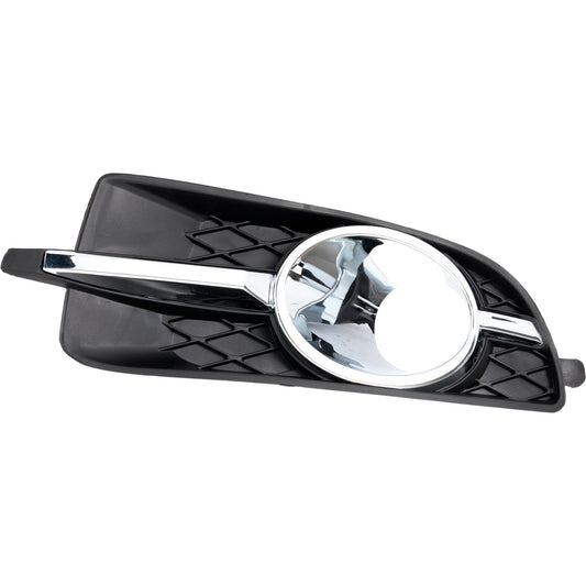 Front, Driver Side Fog Light Trim, Chrome
