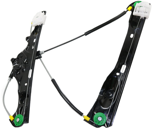Front, Driver Side Power Window Regulator, Without Motor