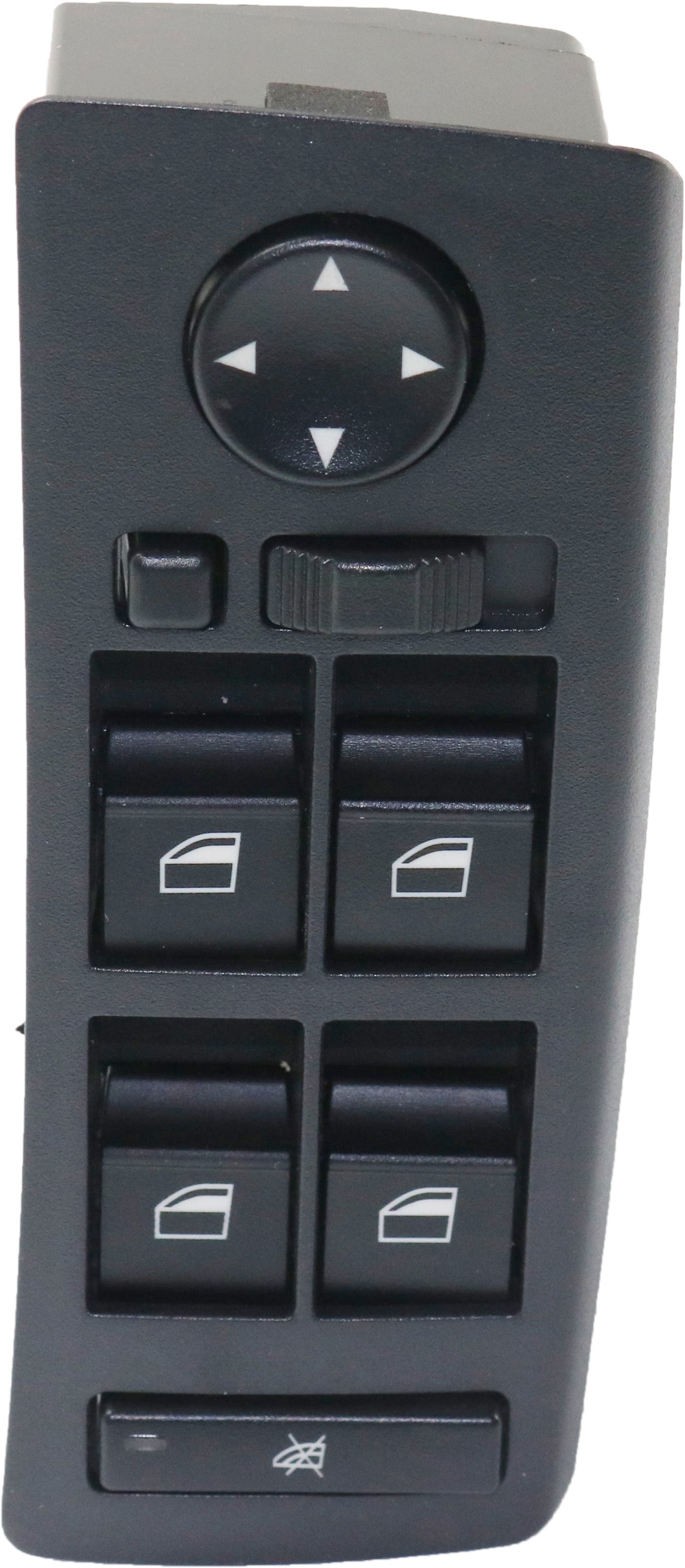 Front, Driver Side Window Switch, Black, For Models with Auto Dimming Mirrors