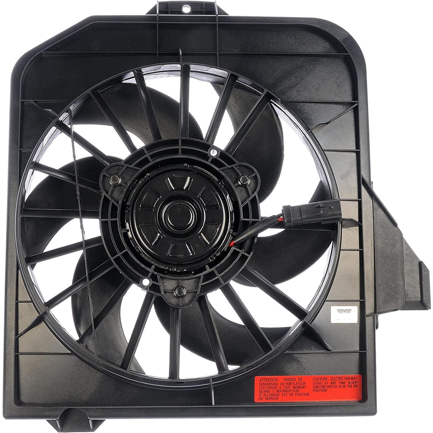 620-017 OE Replacement A/C Condenser Fan Passenger Side, Single fan, OE Solutions Series
