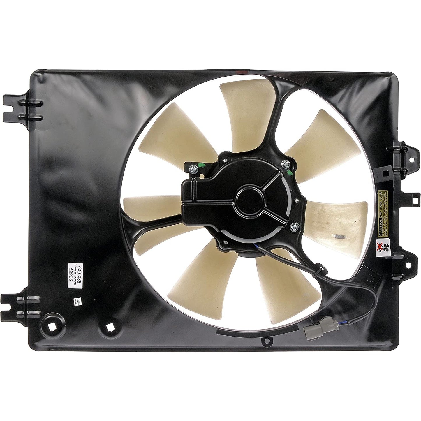 Вентилятор конденсатора кондиционера серии OE Solutions 620-288, 6-цилиндровый, двигатель 3,7 л, один вентилятор