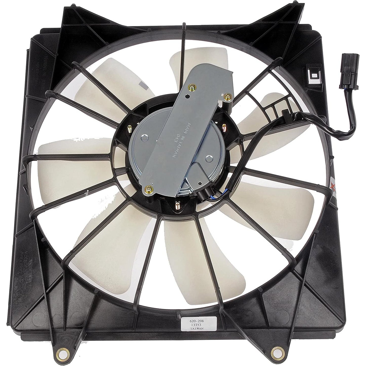 Вентилятор радиатора со стороны пассажира серии OE Solutions 620-298, 6-цилиндровый двигатель 3,5 л, один вентилятор