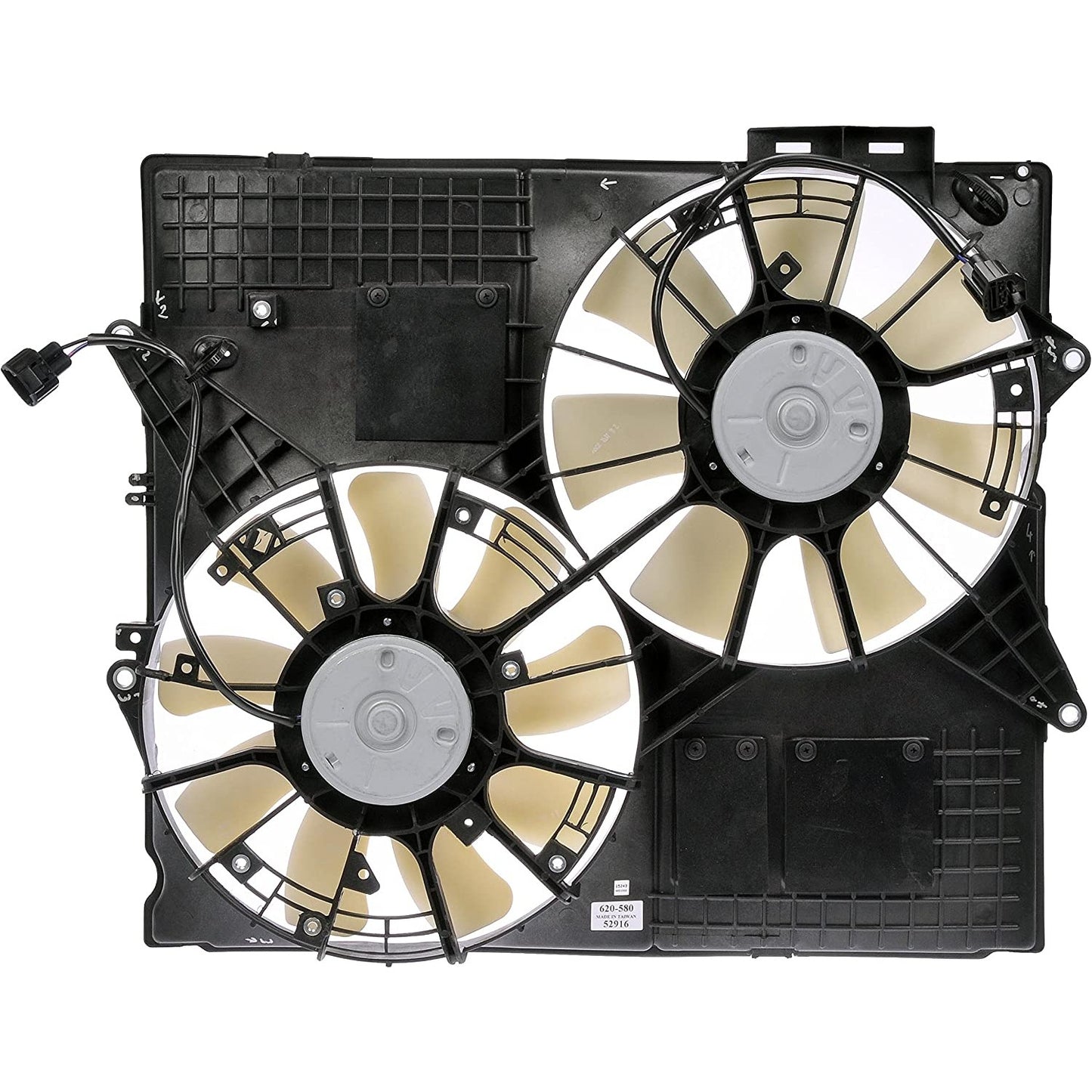 620-580 OE Replacement Radiator Fan, Dual fan, OE Solutions Series