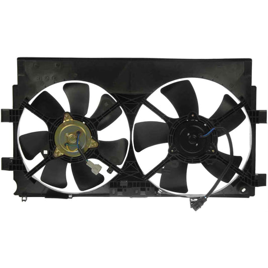 Вентилятор радиатора серии OE Solutions 621-405, 4-цилиндровый двигатель 2,0 л, двойной вентилятор