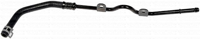 626-624 OE Solutions Series Heater Hose - Black/Coated, Rubber and Steel, Dual I.D. hose, Direct Fit, Sold individually