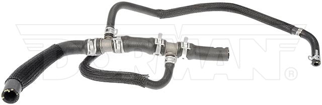 626-649 OE Solutions Series Heater Hose - Black, Rubber, Dual I.D. hose, Direct Fit, Sold individually