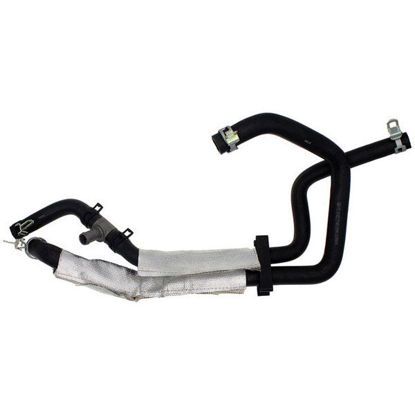 626-712 OE Solutions Series Heater Hose - Black and Silver, EPDM Rubber, Direct Fit, Sold individually