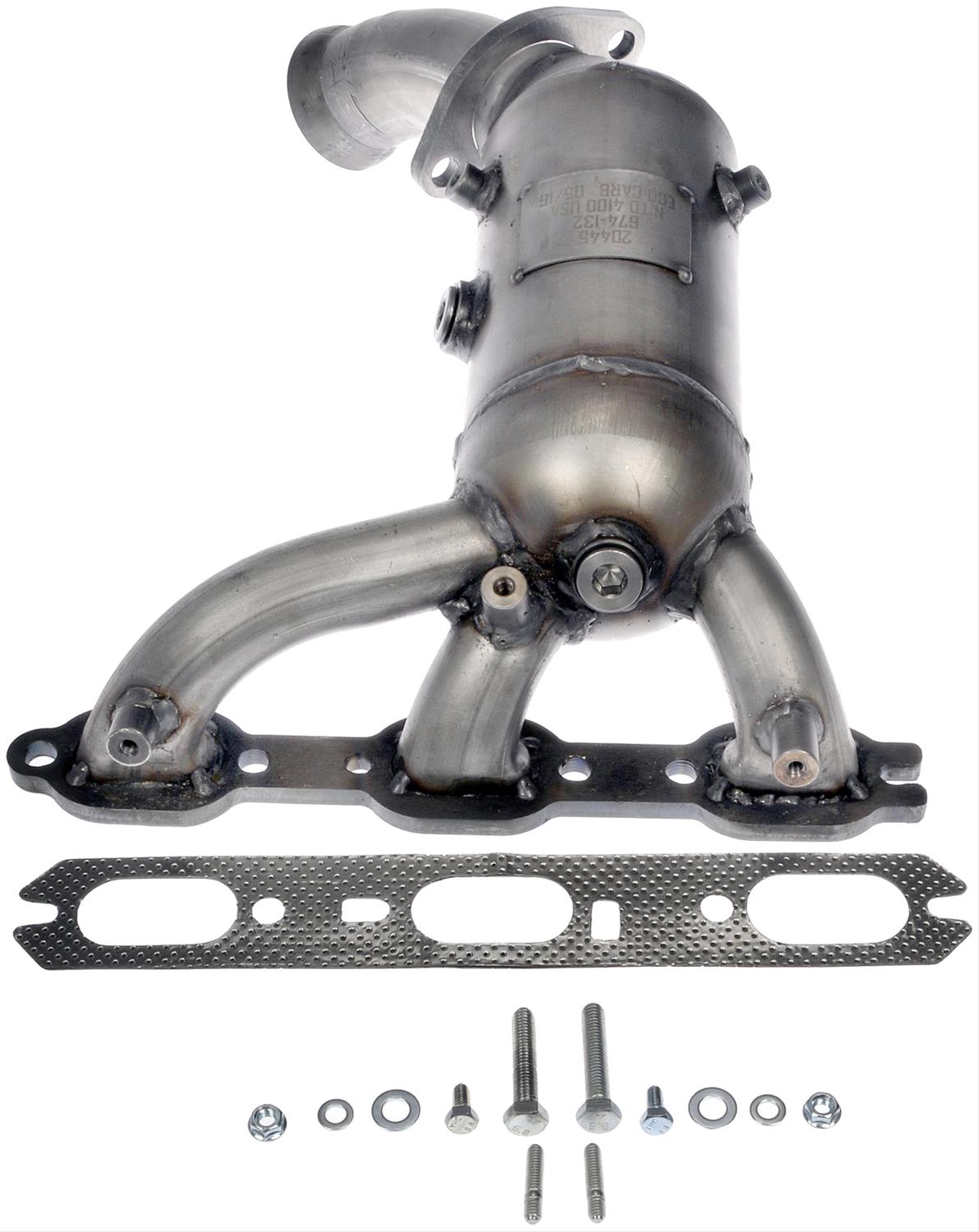 674-132 Front Catalytic Converter, Federal EPA Standard, 46-State Legal (Cannot ship to CA, CO, NY or ME), OE Solutions Series, Direct Fit