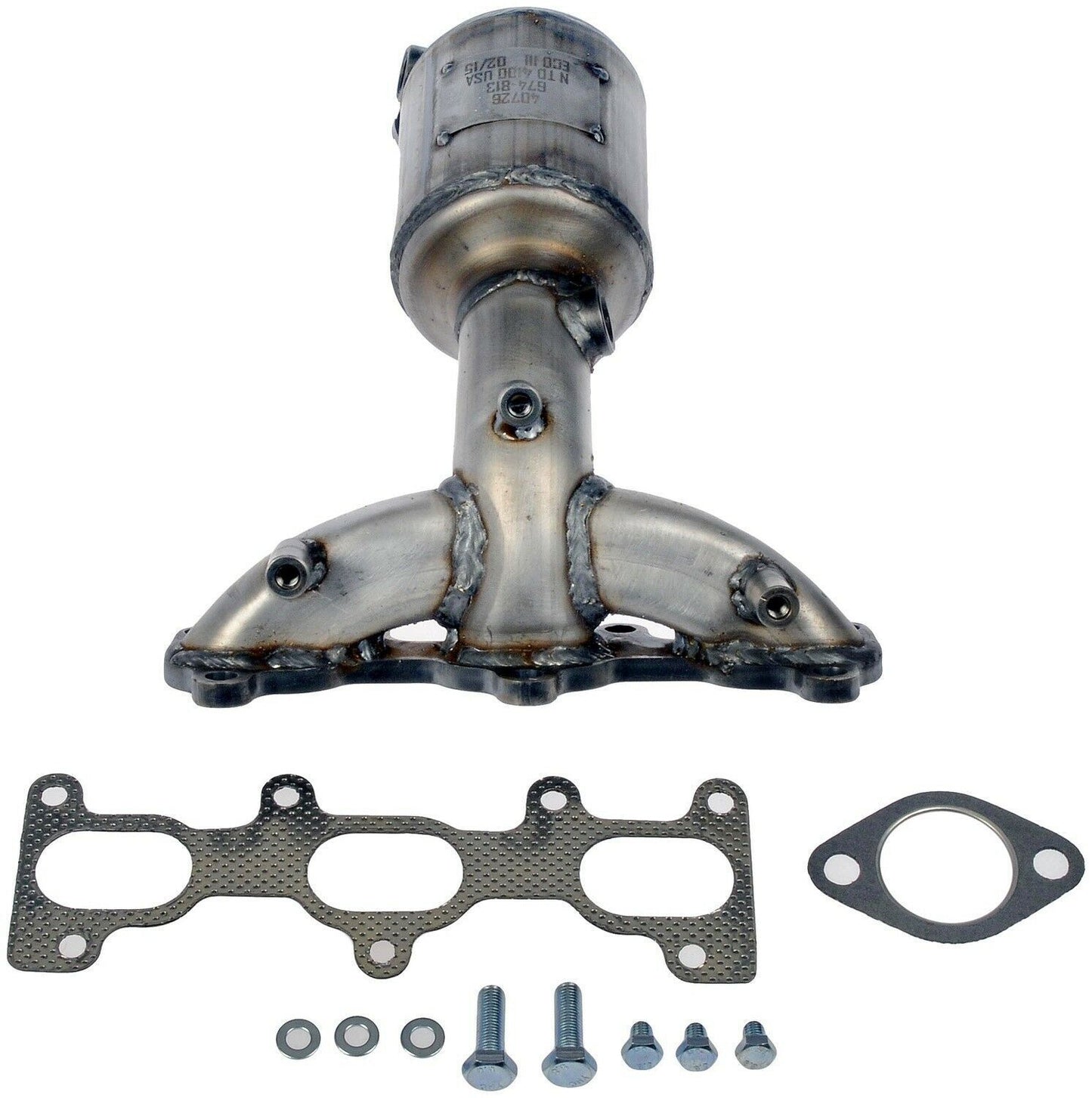 674-813 Front Catalytic Converter, 2.7L, 6Cyl, Federal EPA Standard, 46-State Legal (Cannot ship to CA, CO, NY or ME), OE Solutions Series, Direct Fit