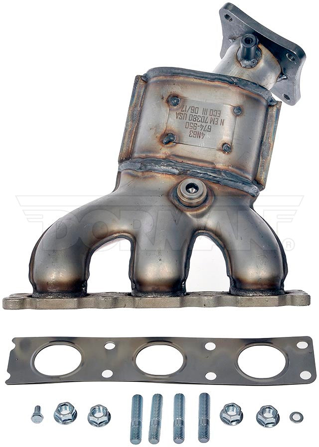 674-950 Passenger Side Catalytic Converter, 3.2L, 6Cyl, Federal EPA Standard, 46-State Legal (Cannot ship to CA, CO, NY or ME), OE Solutions Series, Direct Fit