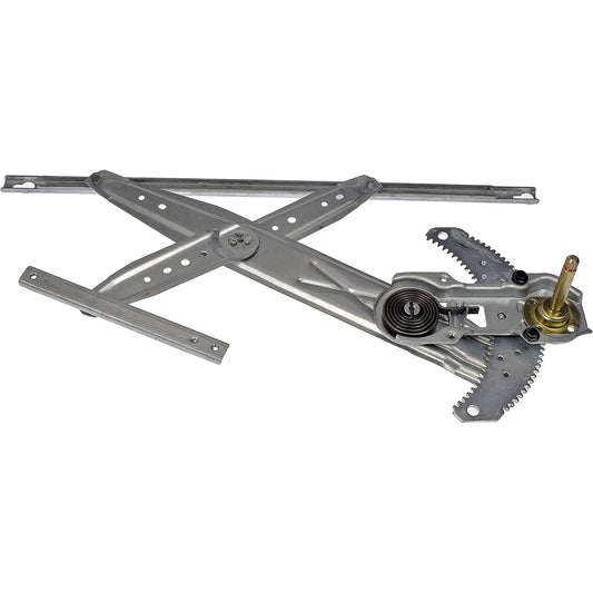 740-196 Front, Driver Side OE Solutions Series Manual Window Regulator, Hand-Crank Type