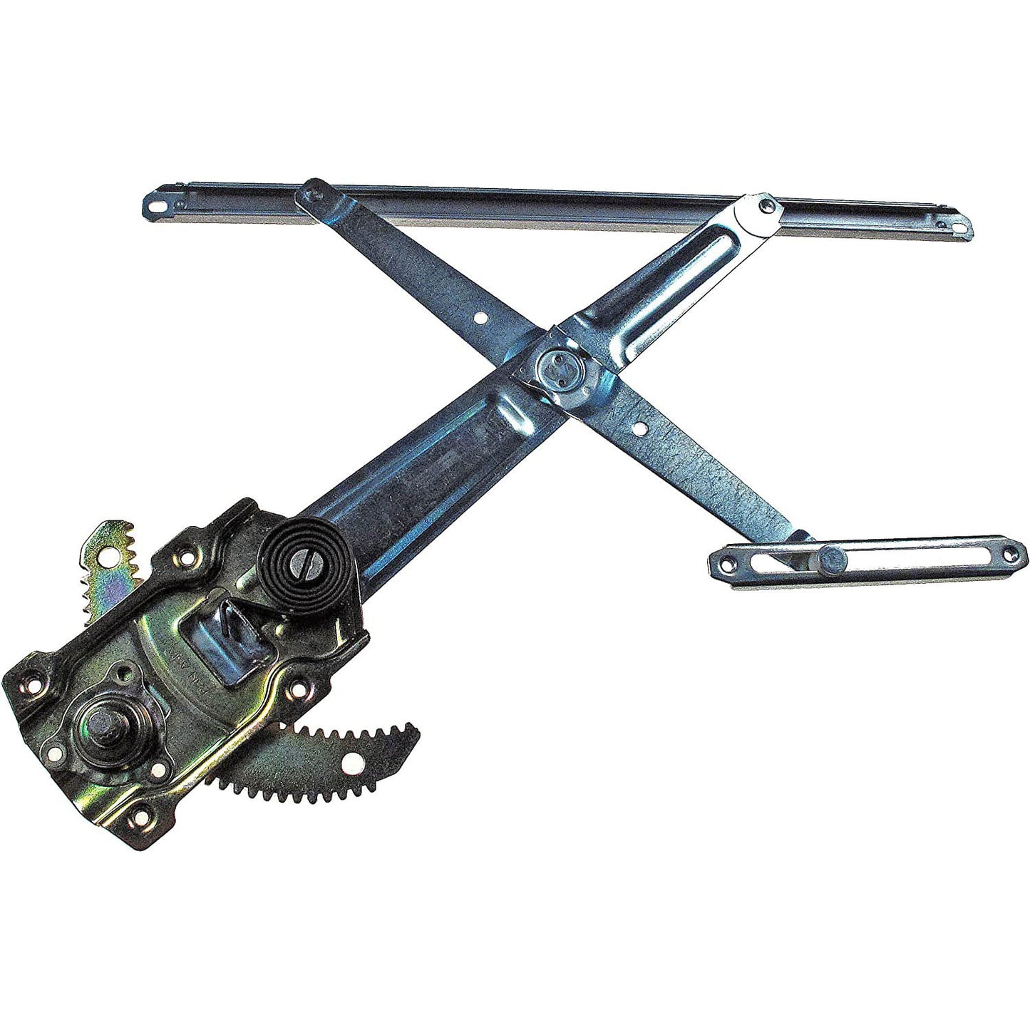 740-352 Sedan Front, Driver Side OE Solutions Series Manual Window Regulator, Hand-Crank Type