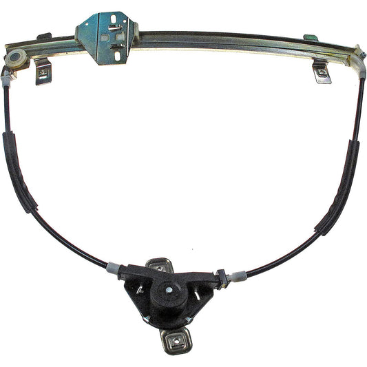 740-366 Front, Driver Side OE Solutions Series Manual Window Regulator, Hand-Crank Type