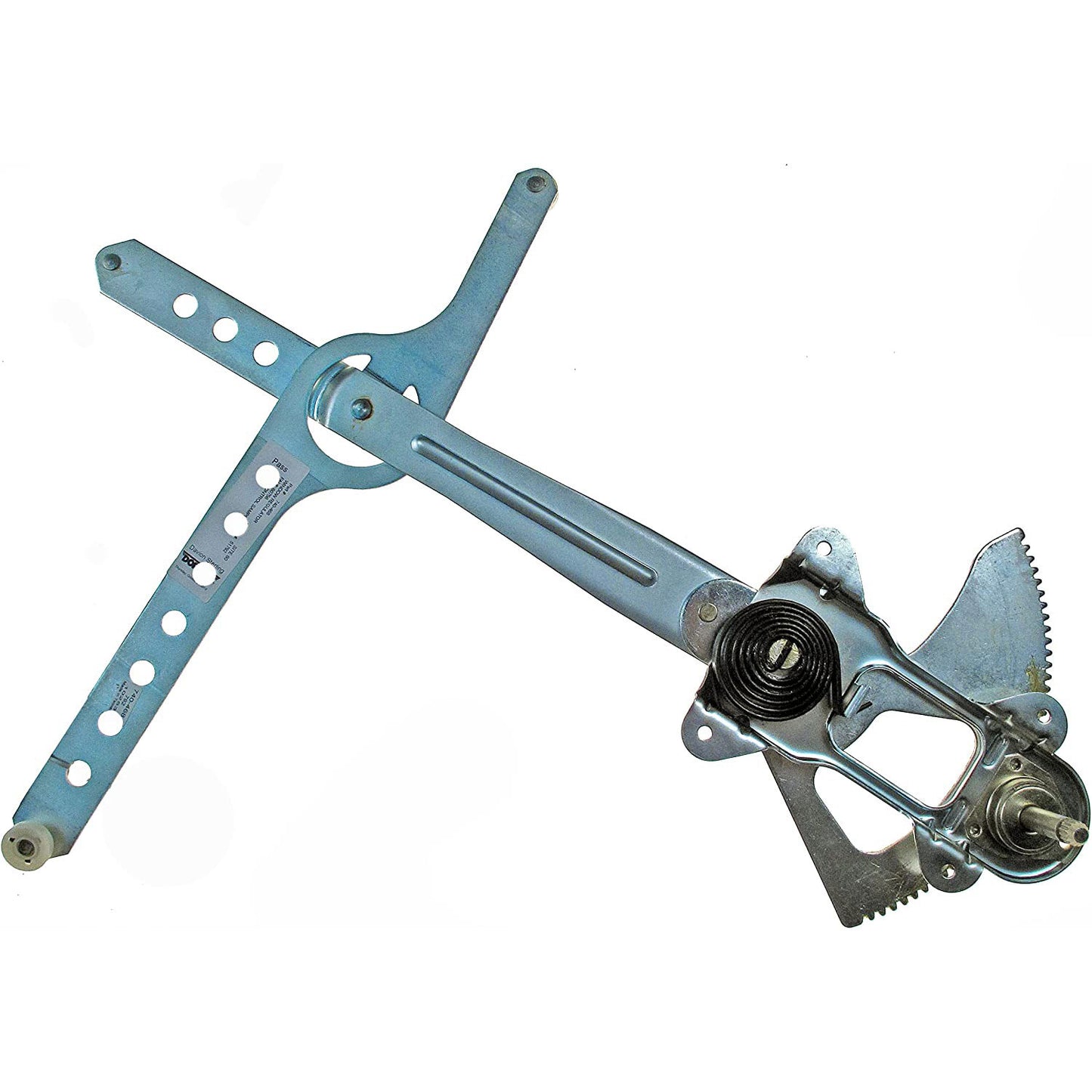 740-468 Front, Driver Side OE Solutions Series Manual Window Regulator, Hand-Crank Type