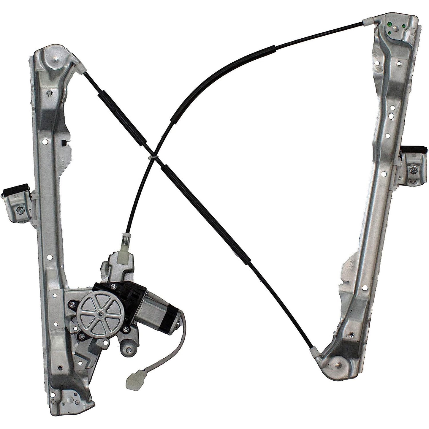 741-175 Hatchback Front, Passenger Side OE Solutions Series Power Window Regulator, With Motor