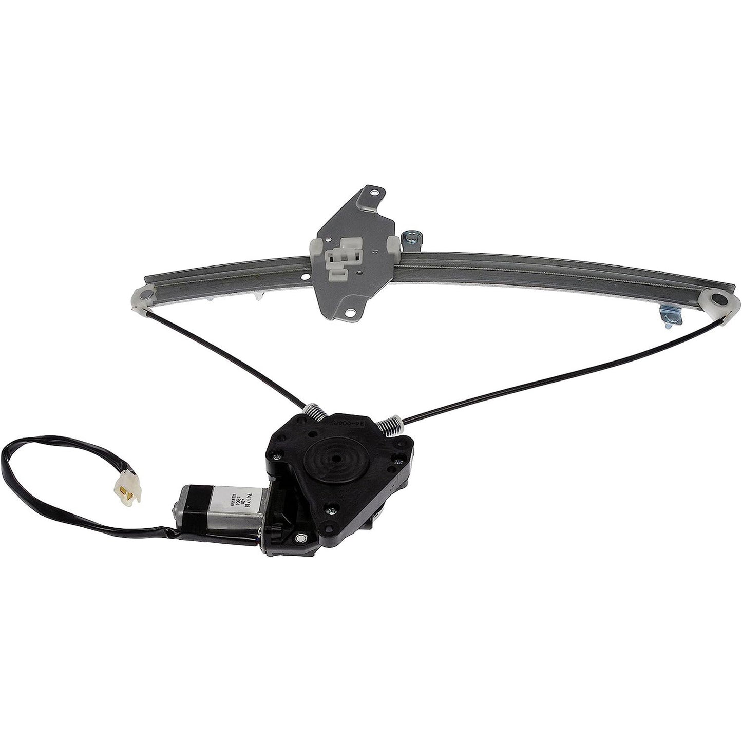 741-718 Coupe Front, Passenger Side OE Solutions Series Power Window Regulator, With Motor