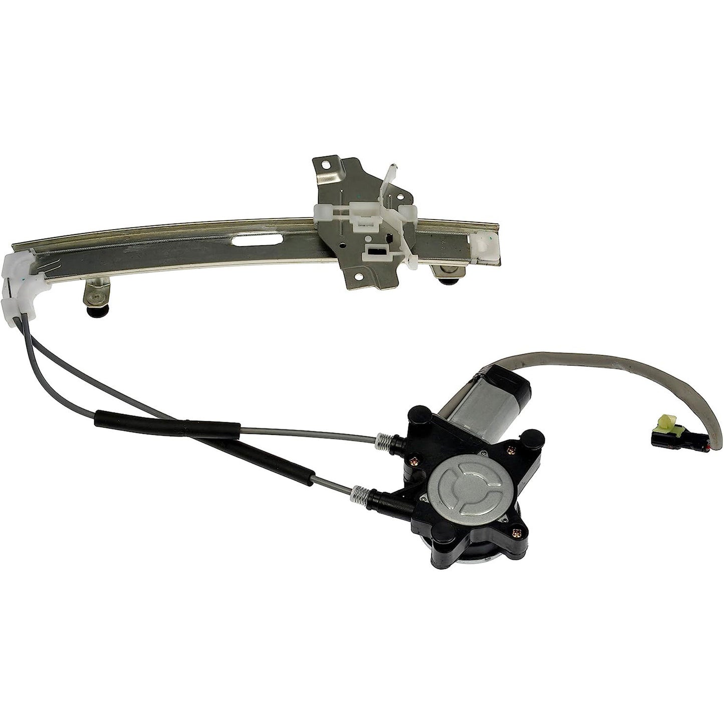 Задний стеклоподъемник со стороны водителя 748-384, серия OE Solutions, с электроприводом, с мотором