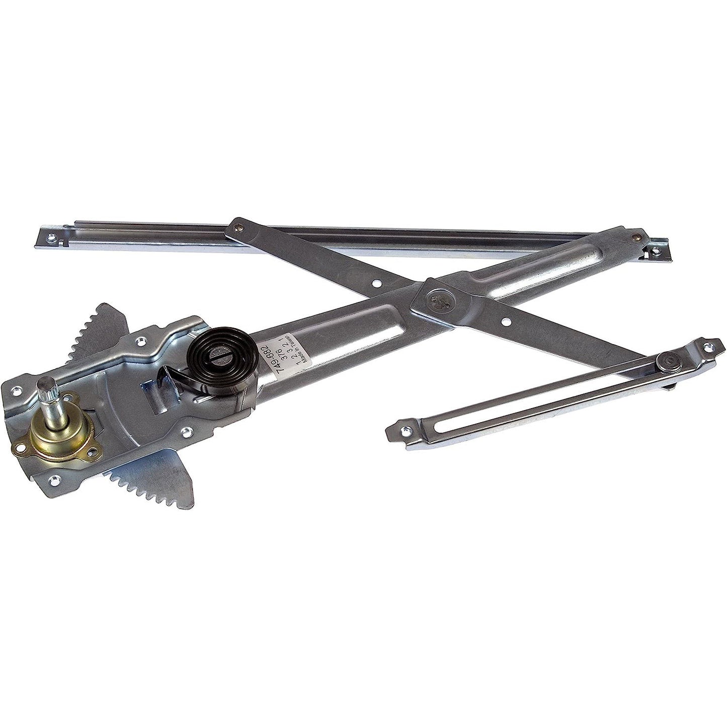 749-682 Front, Driver Side OE Solutions Series Manual Window Regulator, Hand-Crank Type