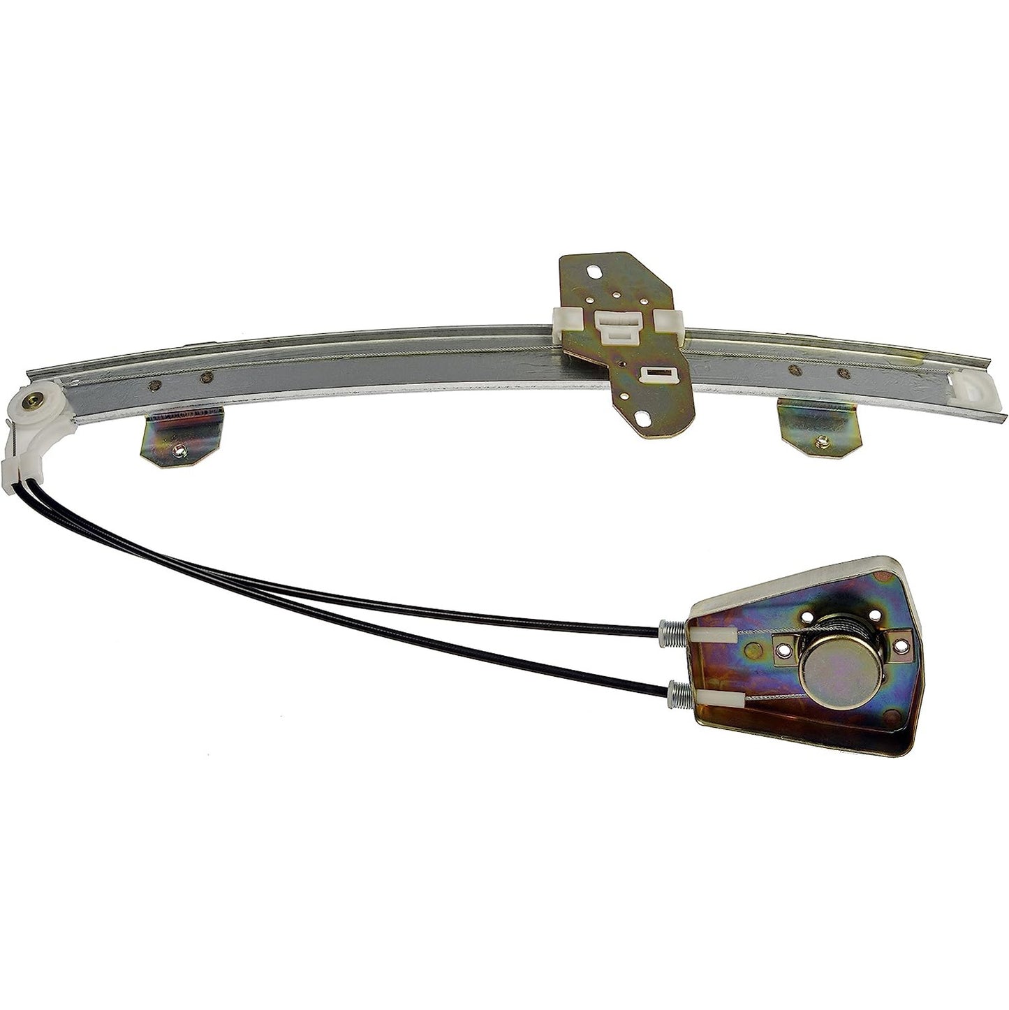 749-782 Front, Driver Side OE Solutions Series Manual Window Regulator, Hand-Crank Type