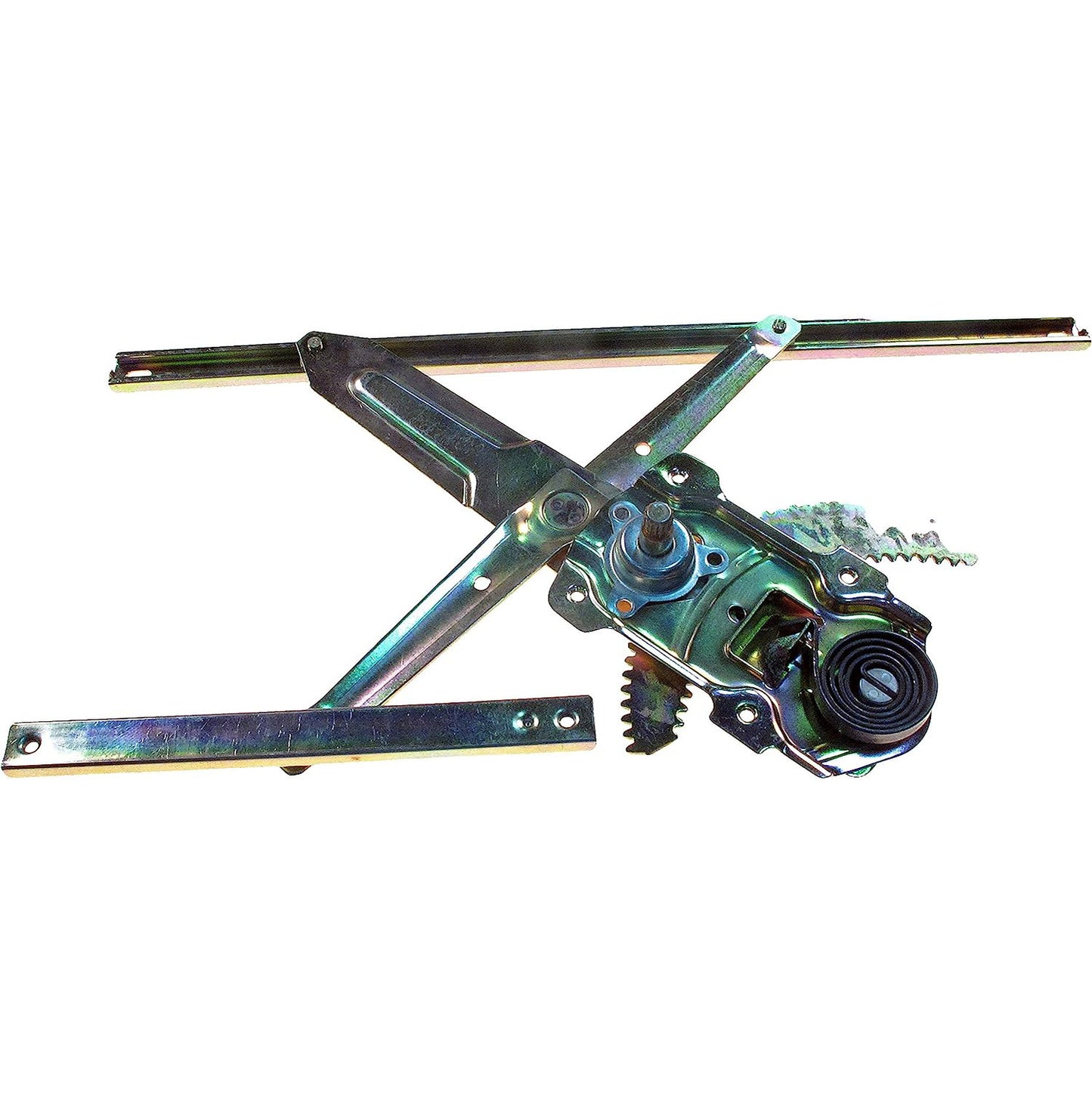 749-788 Front, Driver Side OE Solutions Series Manual Window Regulator, Hand-Crank Type