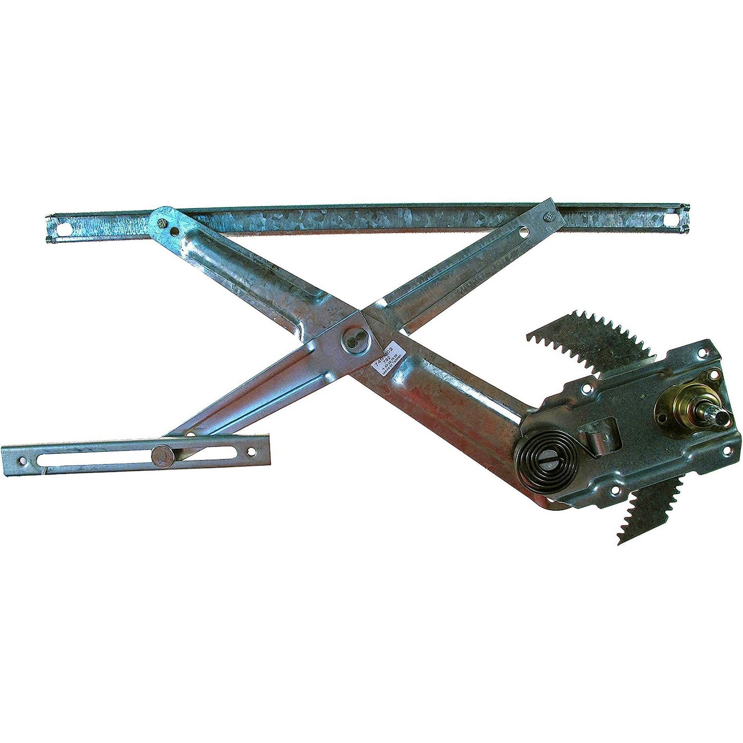 749-802 Front, Driver Side OE Solutions Series Manual Window Regulator, Hand-Crank Type