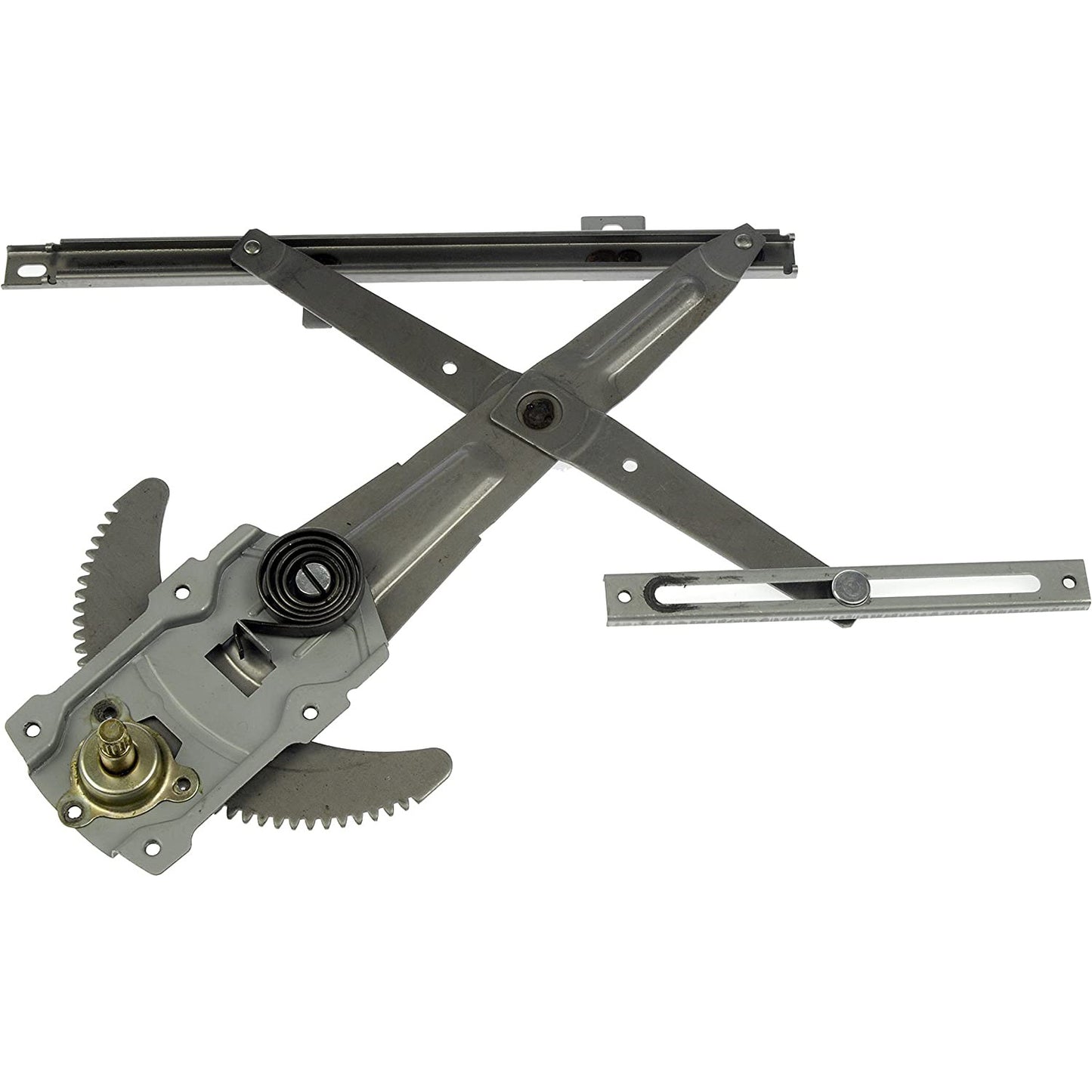 749-830 Rear, Driver Side OE Solutions Series Manual Window Regulator, Hand-Crank Type