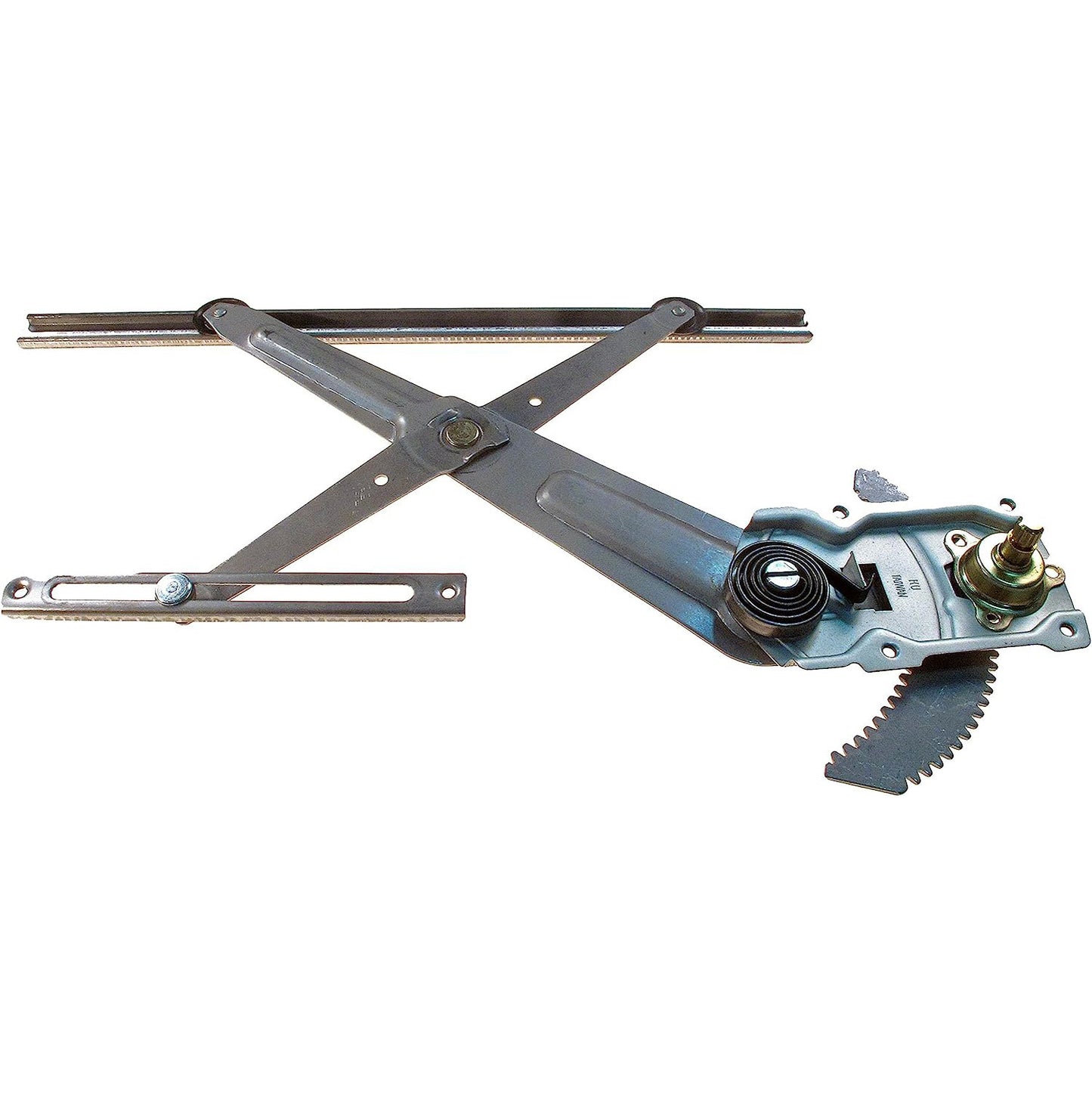 749-844 Front, Driver Side OE Solutions Series Manual Window Regulator, Hand-Crank Type