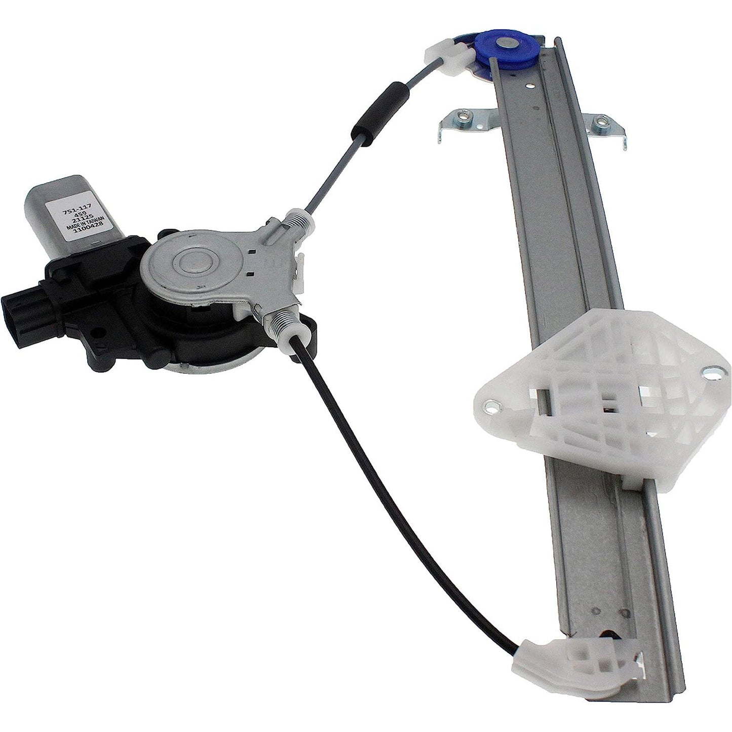 Задний стеклоподъемник со стороны водителя 751-117, с электроприводом, серия OE Solutions, с мотором