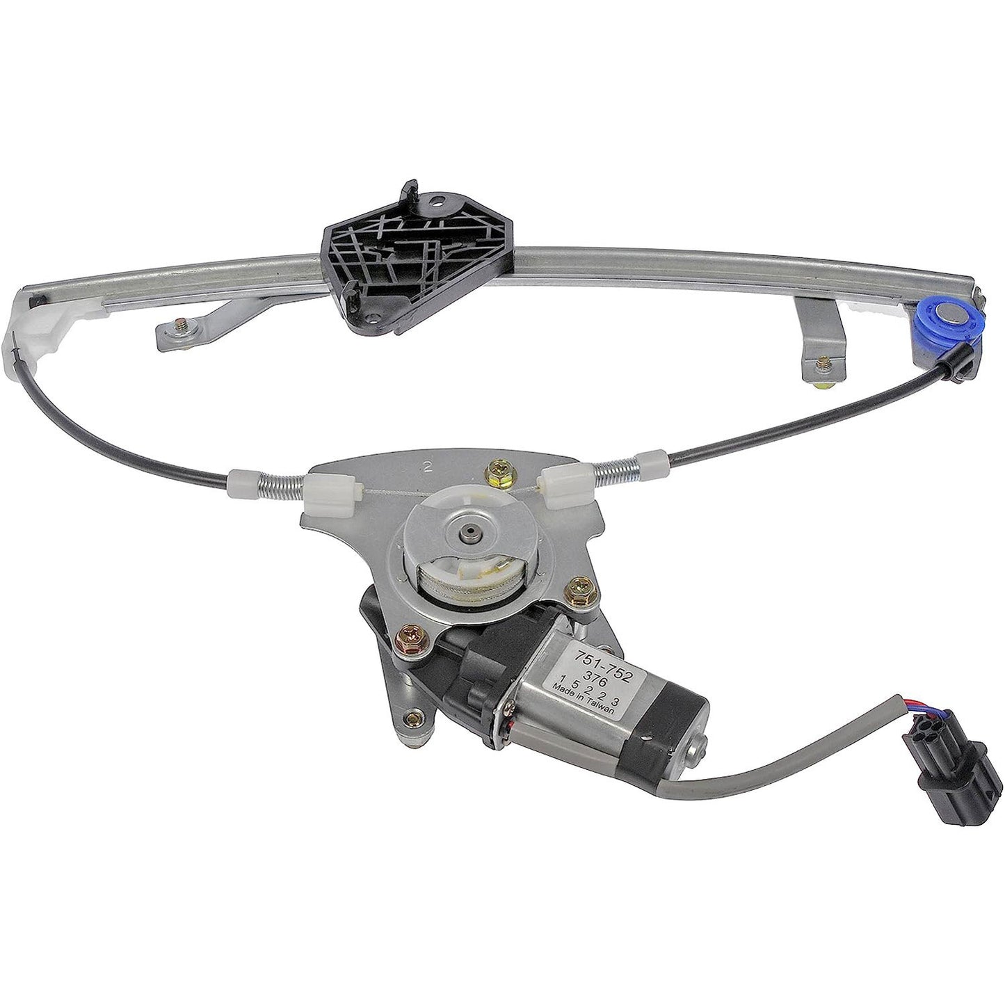 751-752 Rear, Passenger Side OE Solutions Series Power Window Regulator, With Motor