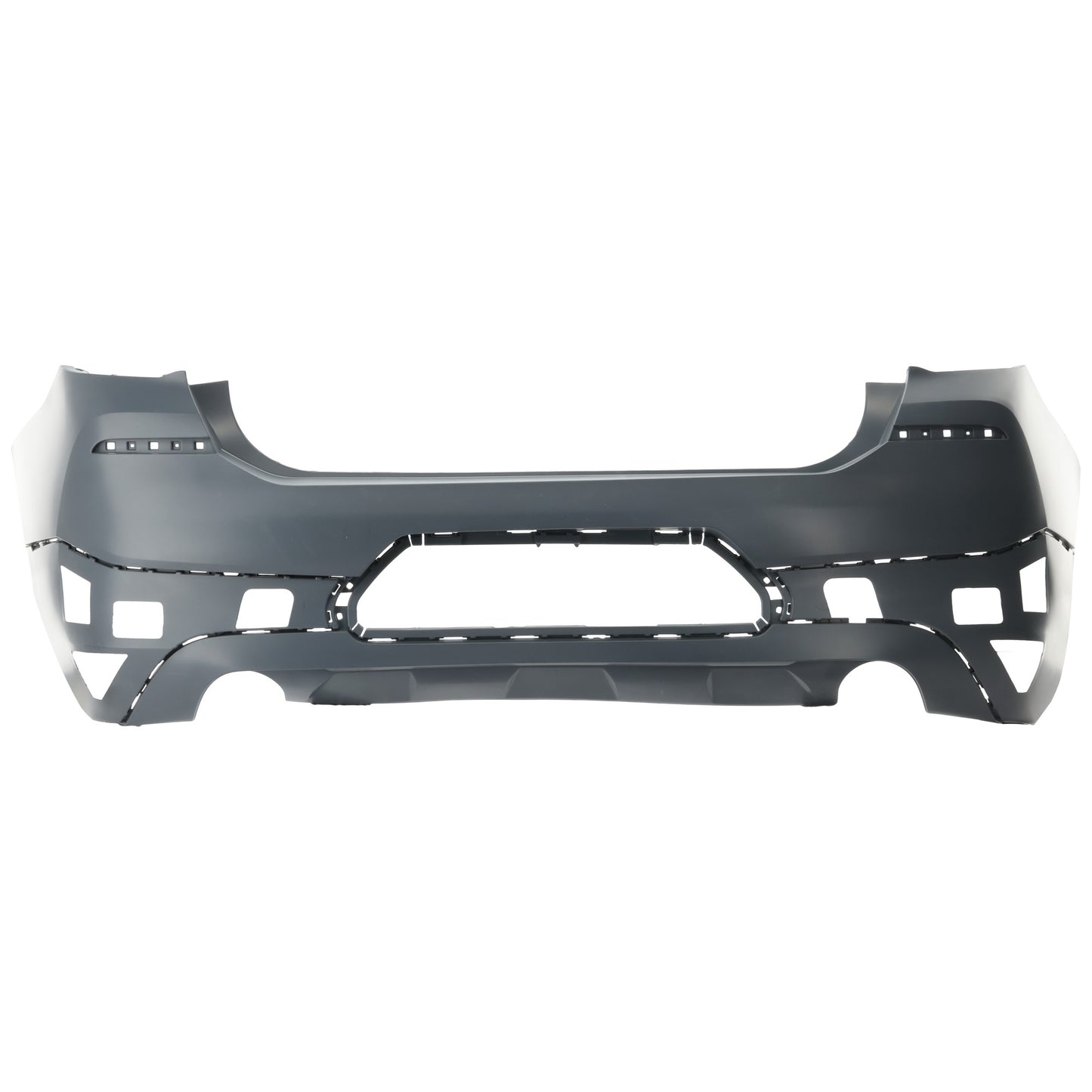 Rear Primed Bumper Cover, For Models without M Sport X Package, Park Distance Control Sensor, and Rear View Camera