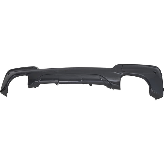 Rear, Driver or Passenger Side, Lower Bumper Trim, Black, M40i Model