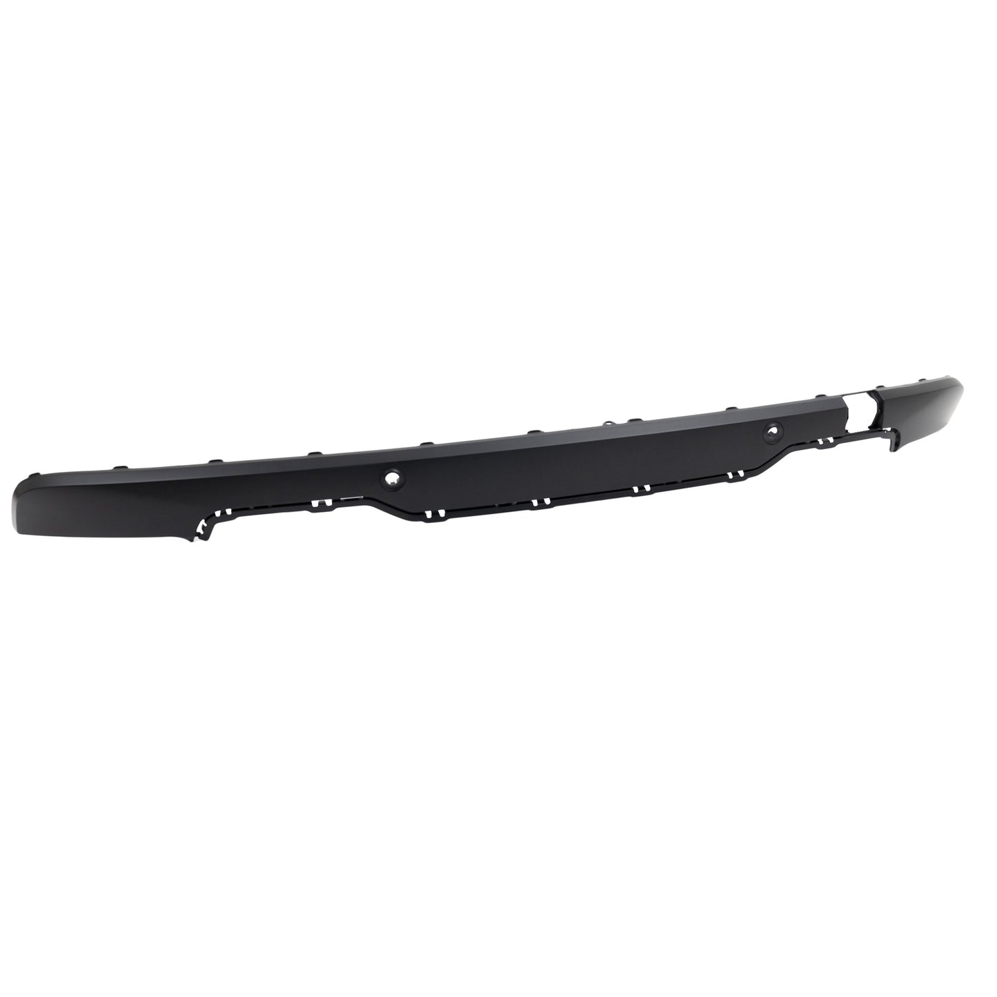 Rear, Driver or Passenger Side, Lower Bumper Trim, Gray