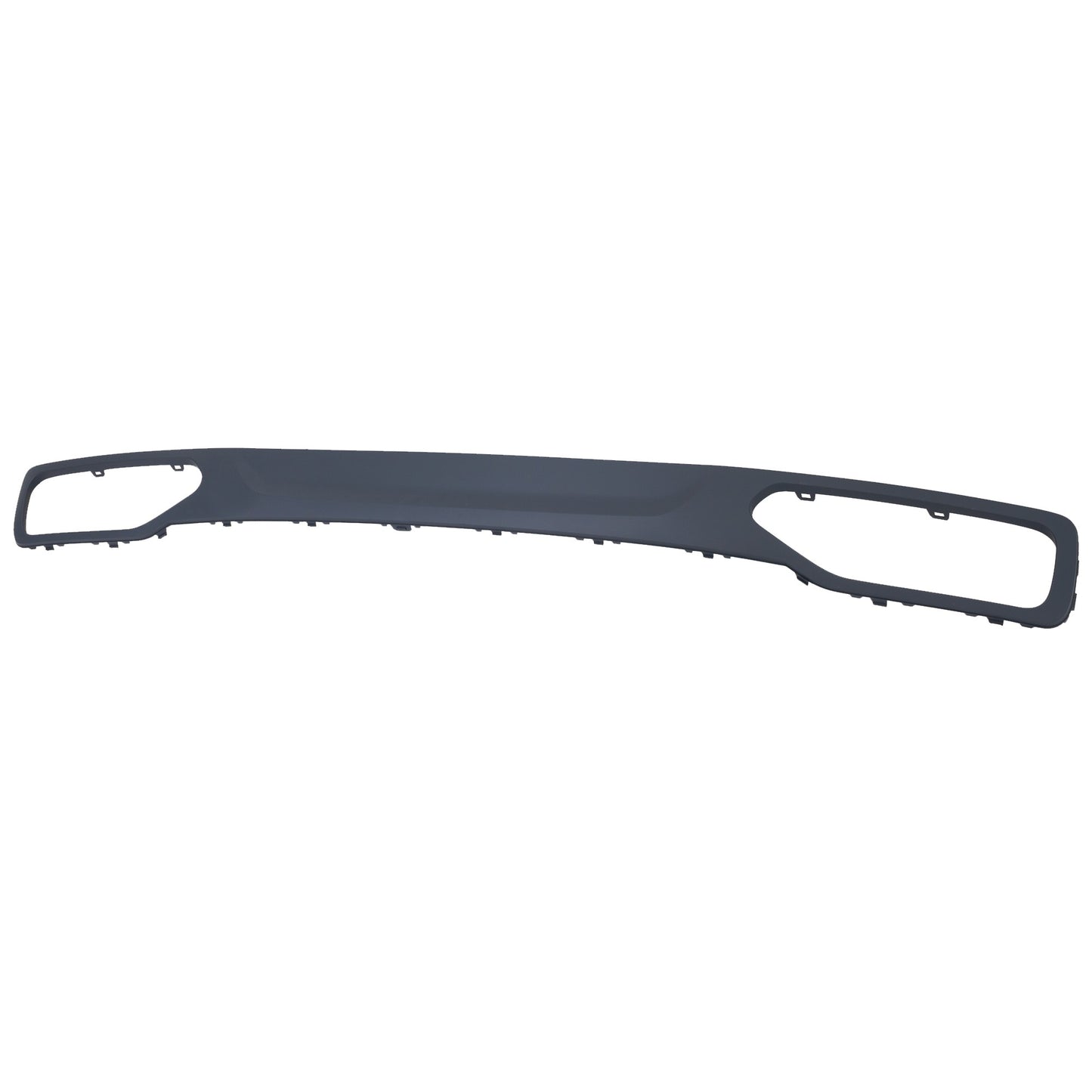 Rear, Lower Bumper Trim, Gray, Base Model